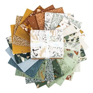 21 Fat Quarters - Assorted Let's Wander Fat Quarter Bundle
