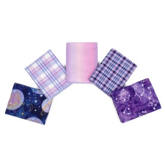 Out of This World Flannel Fat Quarter Bundle (5pcs)
