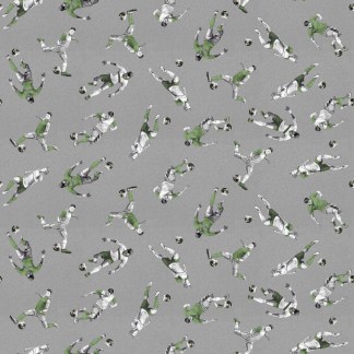 Goalbound Men Soccer Players Cotton Fabric