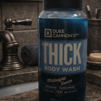 Duke Cannon Thick Body Wash - Midnight Swim - Sea Grass & Sandalwood