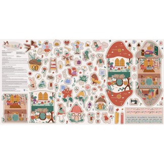 Thimbelina & the Sewing Fairies Thimbelina Felt Panel