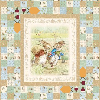 Peter's Garden Adventure Quilt Kit