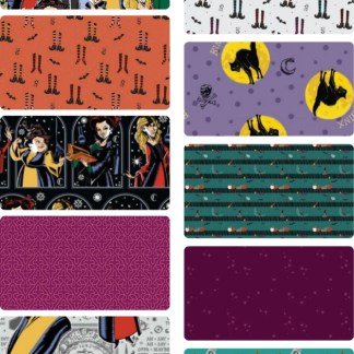 4 Half Yards -Assorted Hocus Pocus Half Yard Bundle