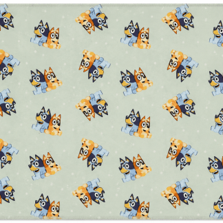 Single Layer Flannel Blanket - Bluey & Bingo Flannel